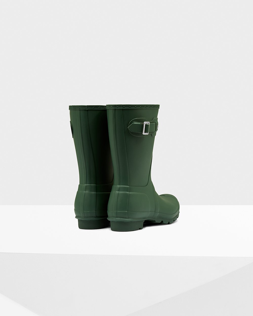 Botas De Cortas Hunter Mujer Verde Original 168295-XSE